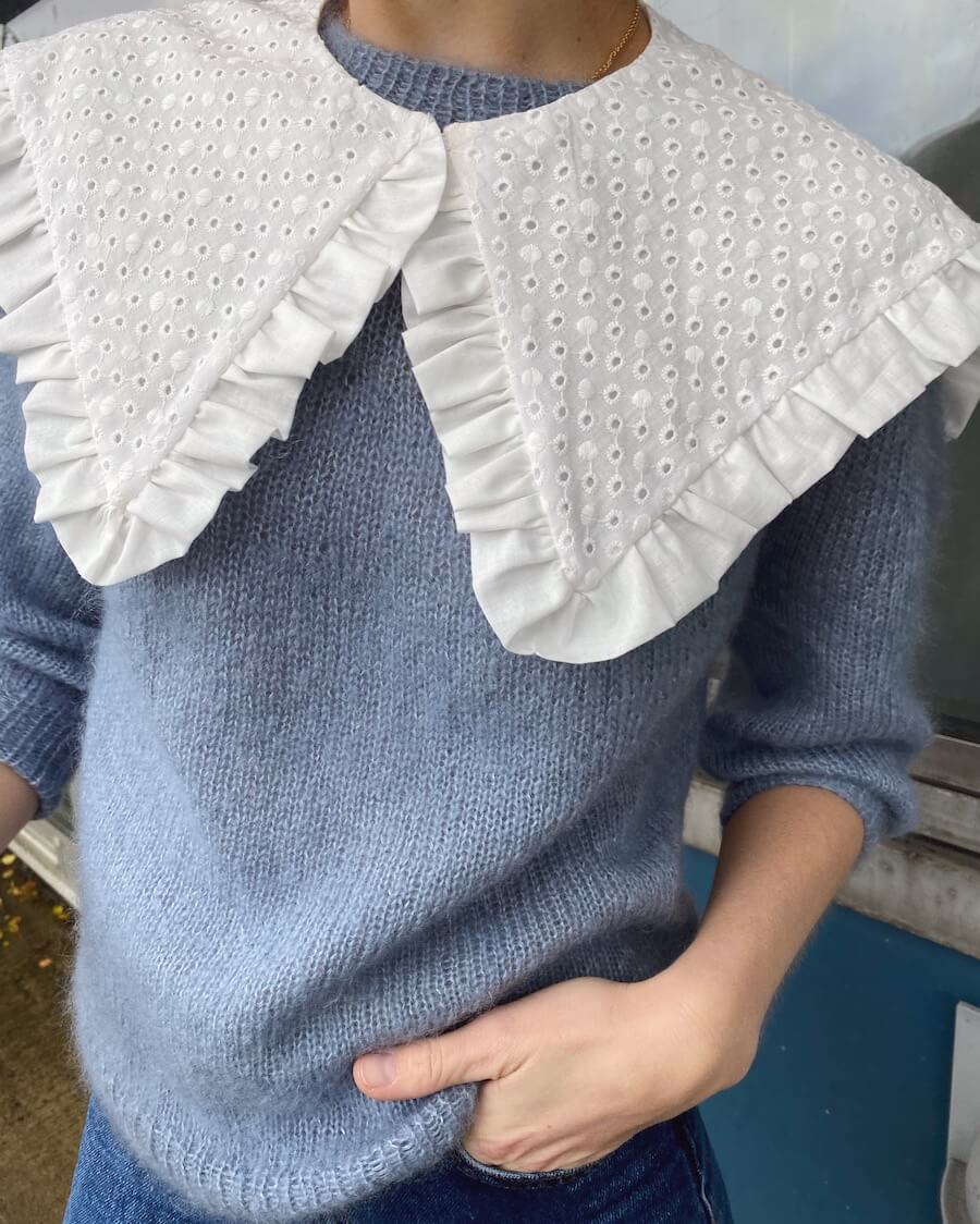 Novice Sweater – Mohair Edition- PetiteKnit