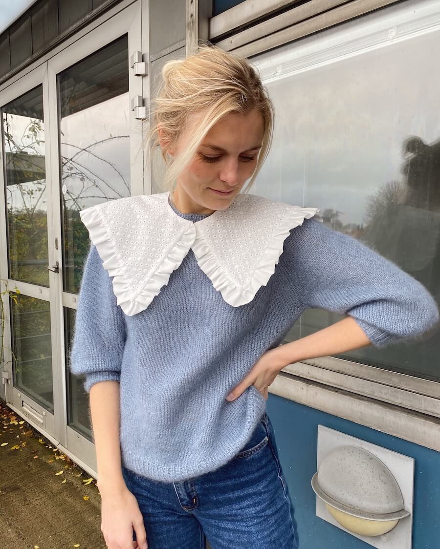 Novice Sweater – Mohair Edition- PetiteKnit