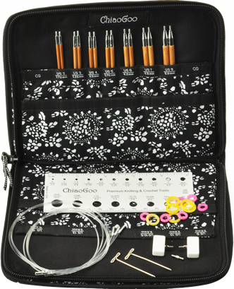 ChiaoGoo Spin Bamboo- Komplett set