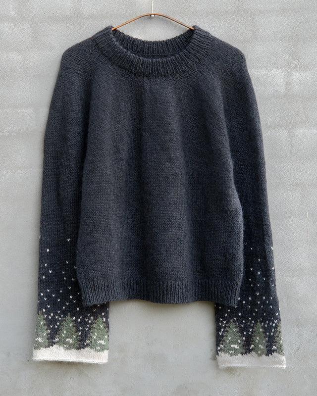 Snö Sweater- Jultröja - Knitting for Olive