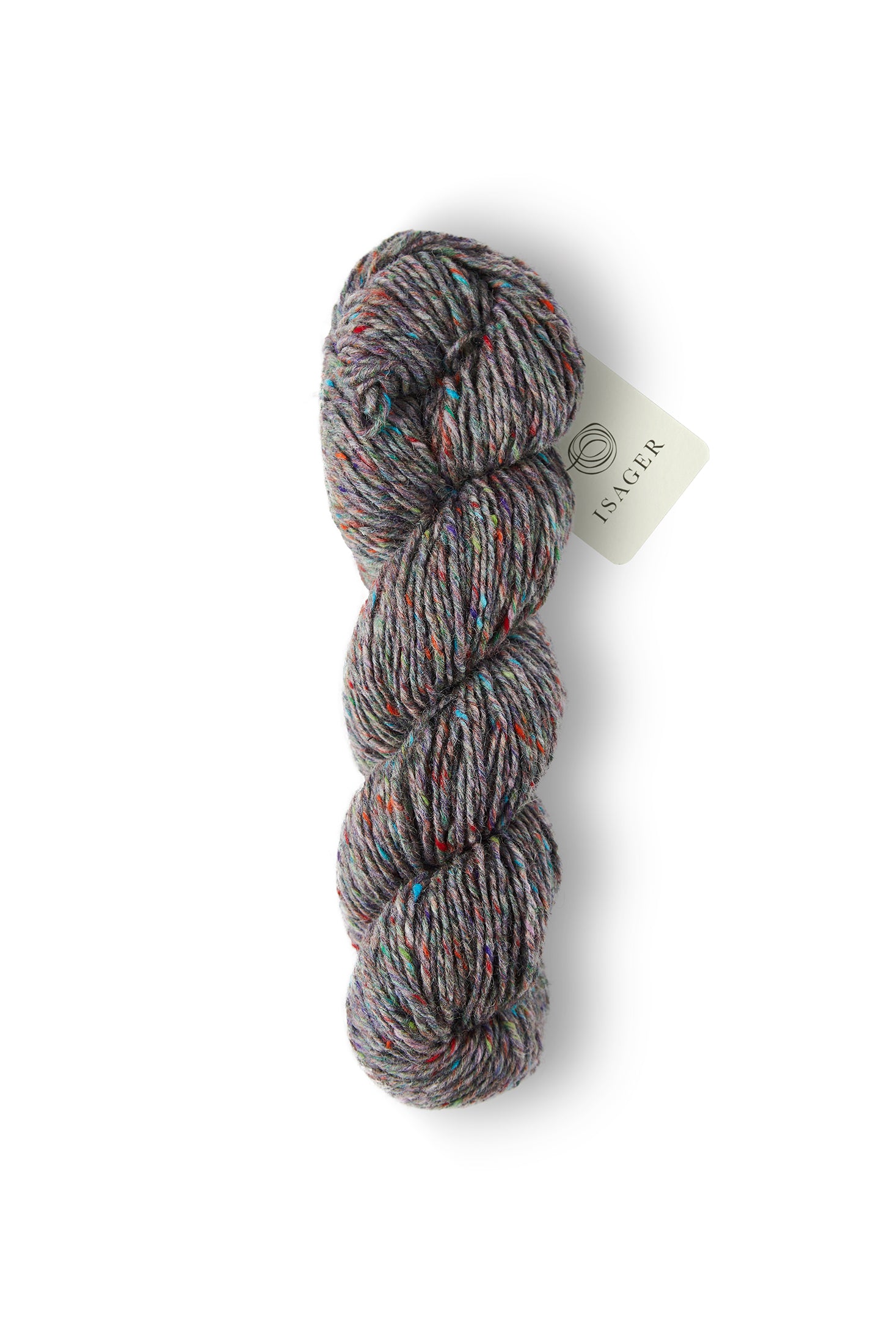 Isager Aran Tweed -  Confetti