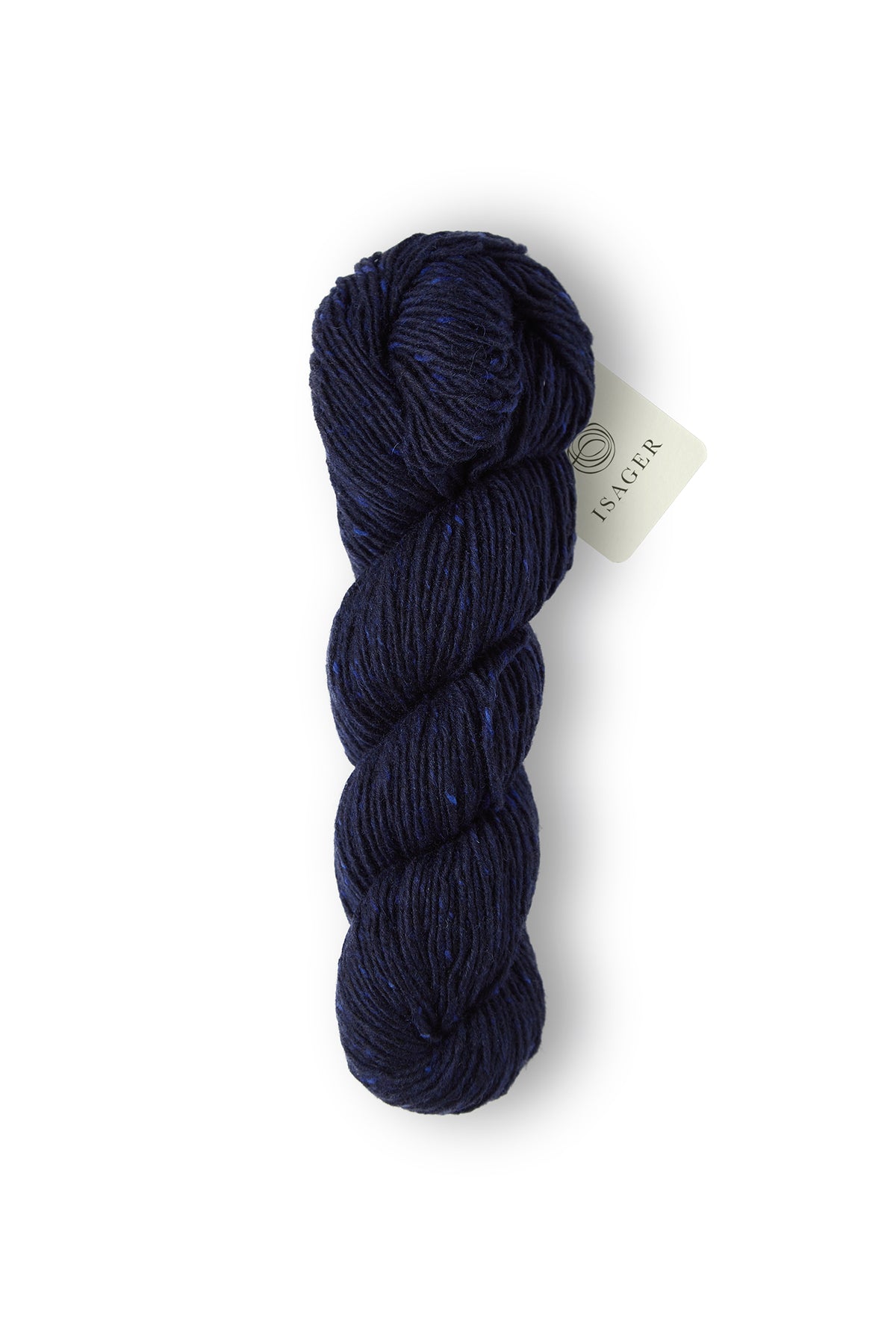 Isager Aran Tweed - Navy