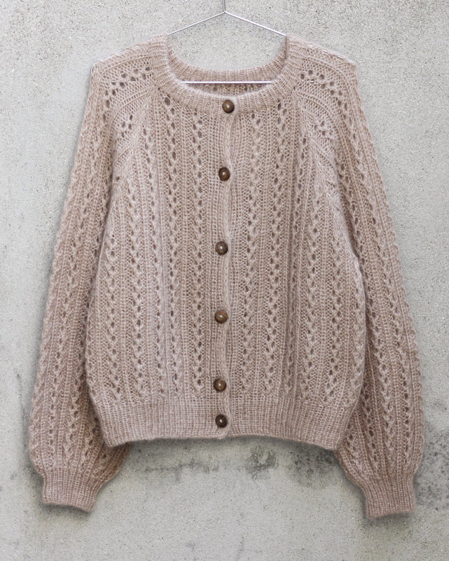 Våffelcardigan - Knitting for Olive