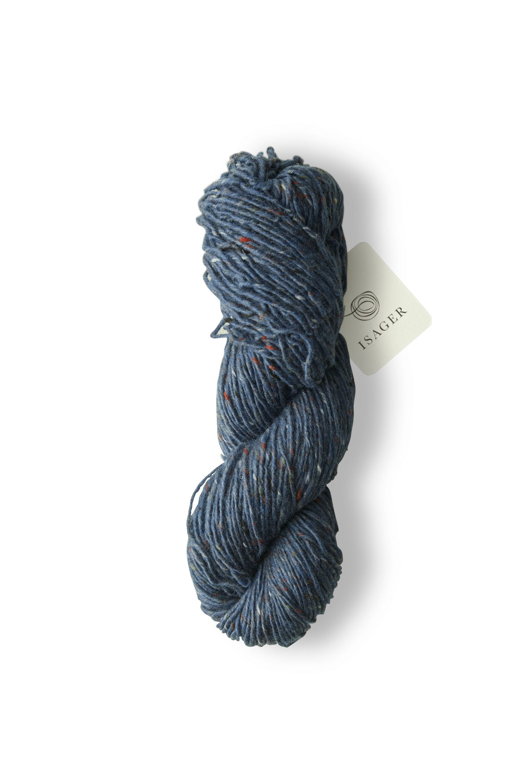 Isager Aran Tweed -  Blue