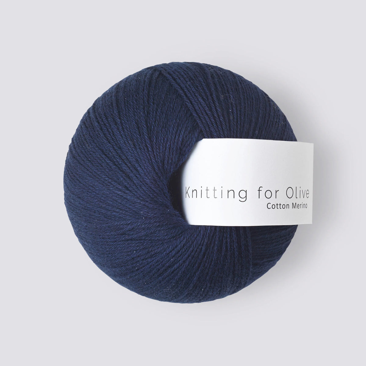Cotton Merino - NAVY BLUE