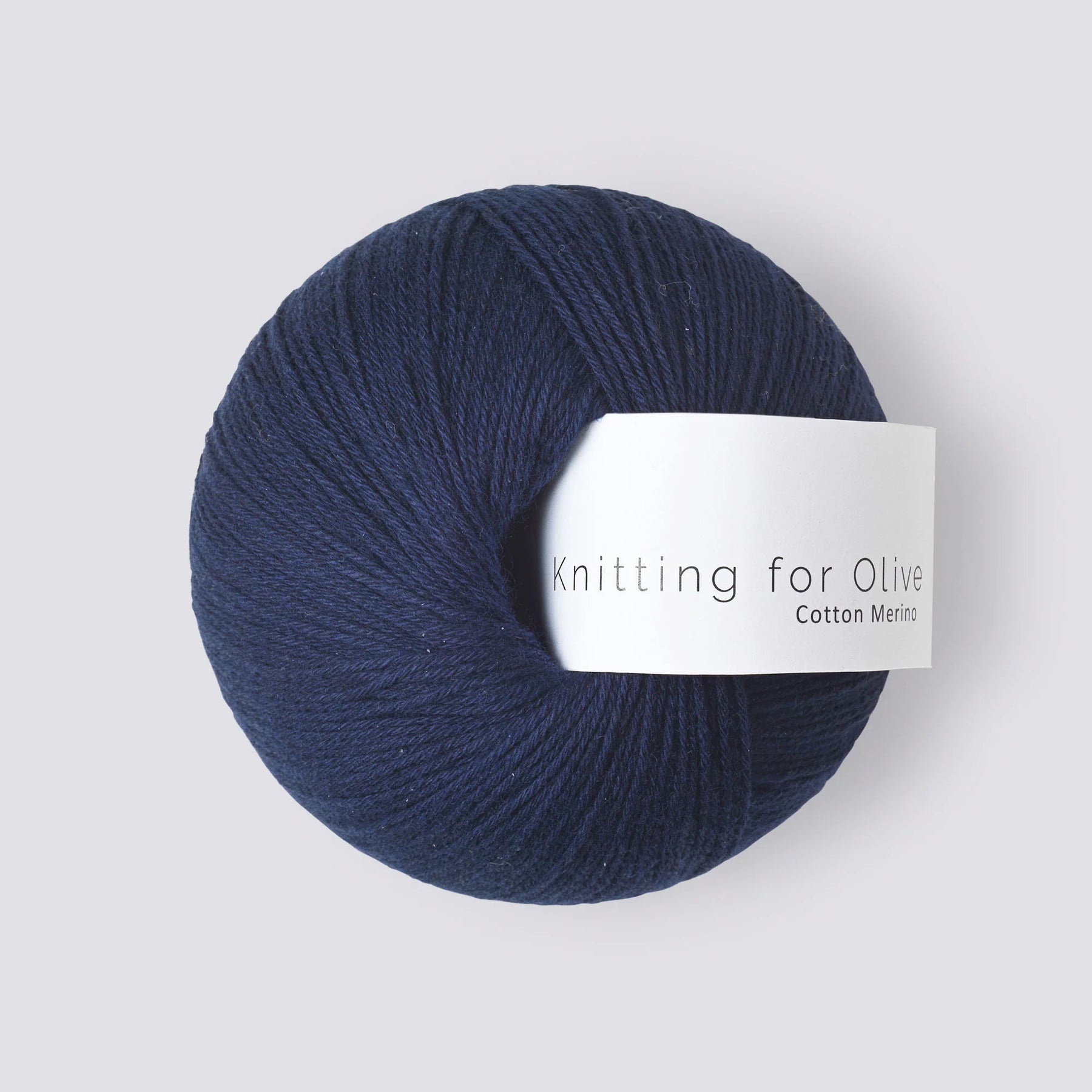 COTTON MERINO - NAVY BLUE