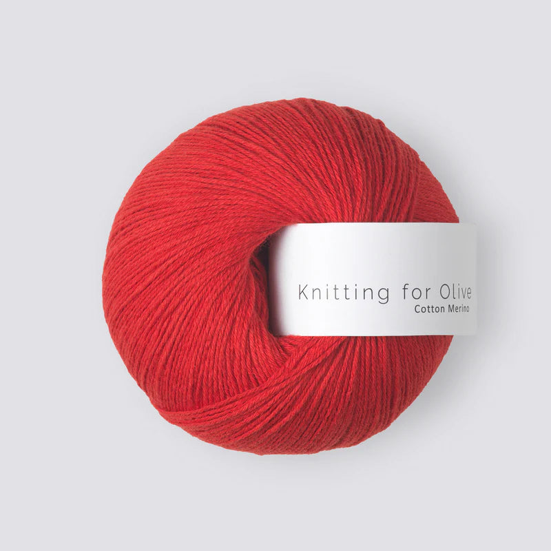 RED CURRANT - Cotton Merino