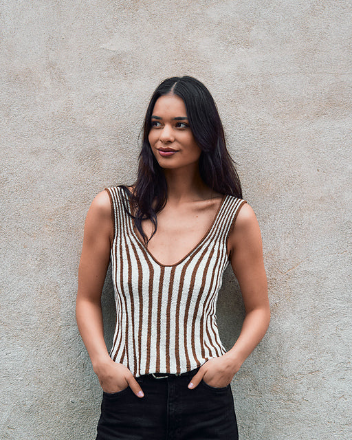 Line Top- Knitting for Olive