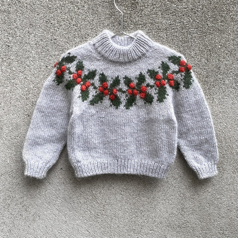 Holly Sweater- Jultröja - Knitting for Olive