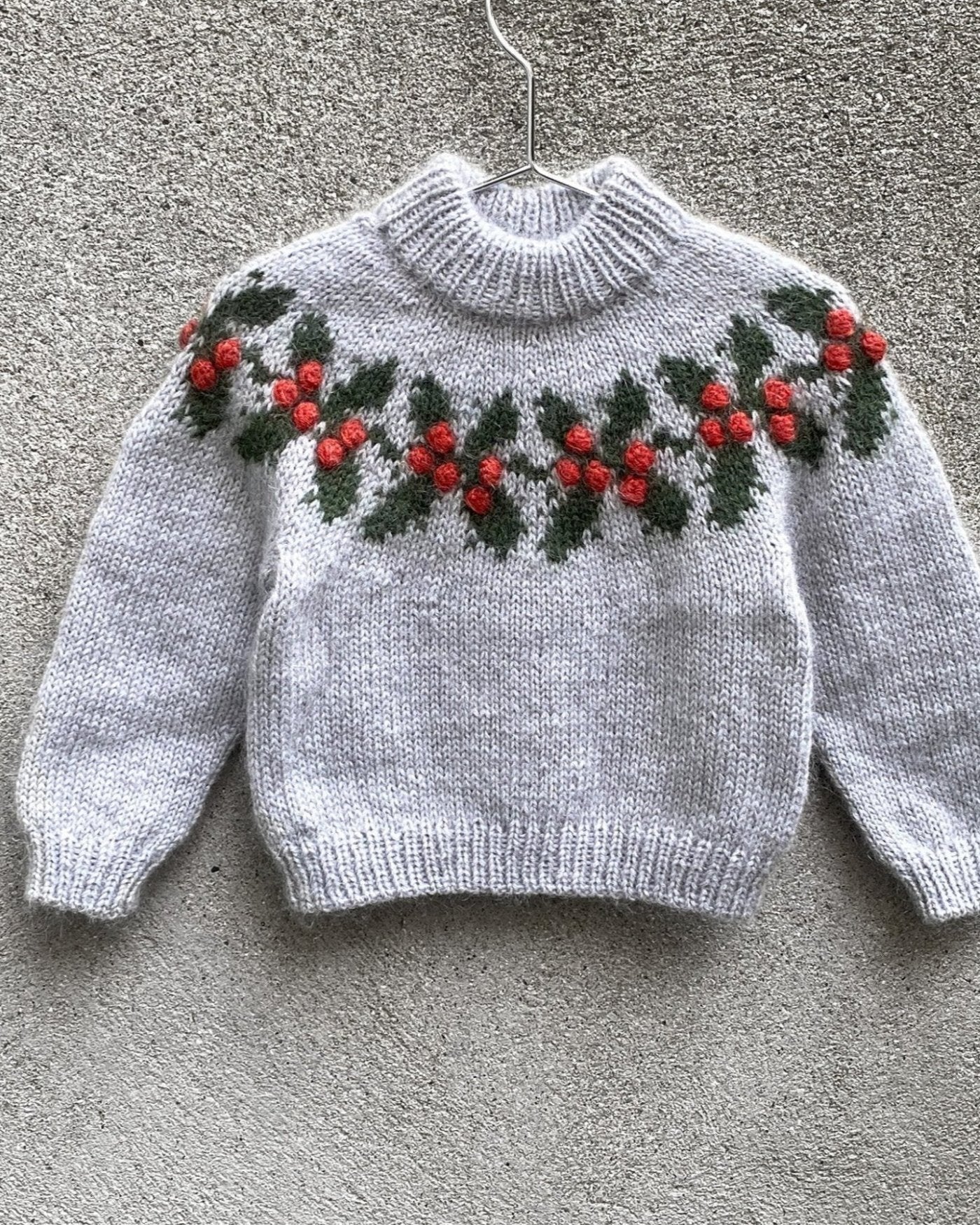 Holly Sweater- Jultröja - Knitting for Olive - garnkit