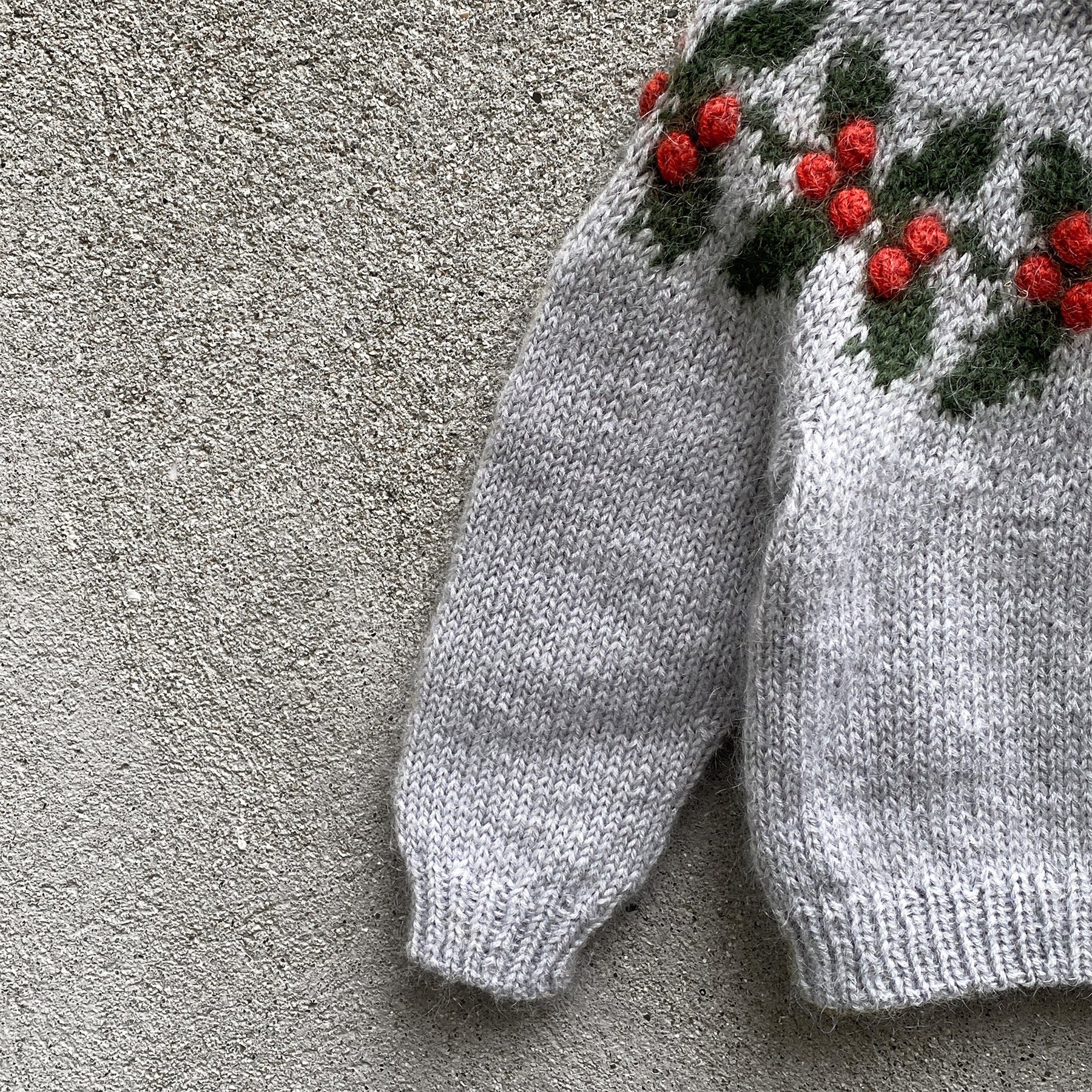 Holly Sweater- Jultröja - Knitting for Olive - garnkit