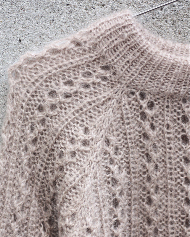 Vaffelsweater - Knitting for Olive