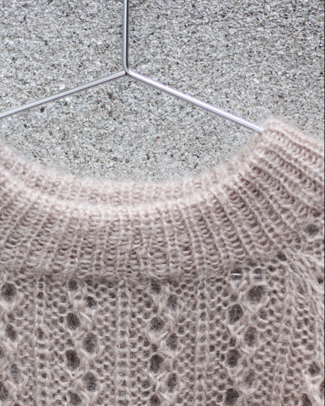 Vaffelsweater - Knitting for Olive