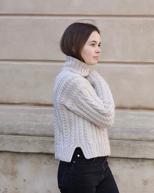 Chunky Cable Sweater- Knitting for Olive