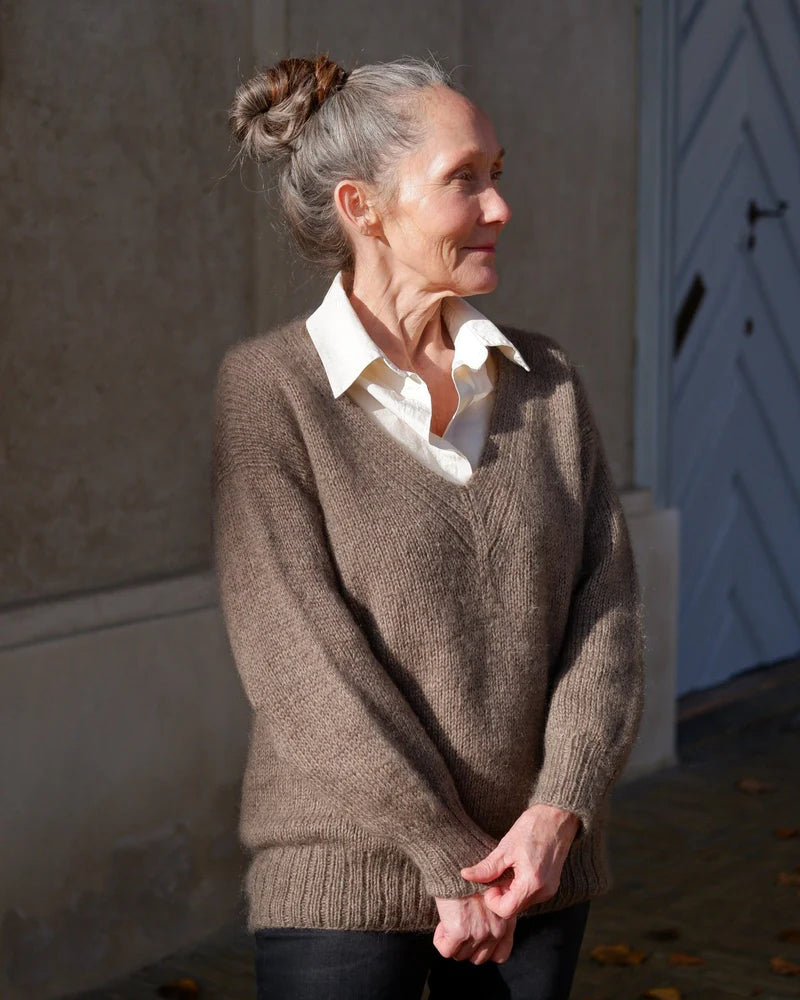 Darjeeling Sweater- Knitting for Olive