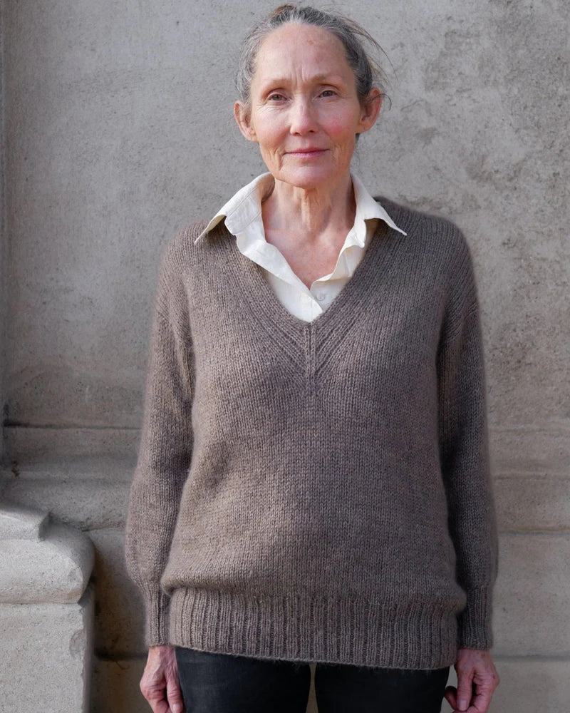 Darjeeling Sweater- Knitting for Olive