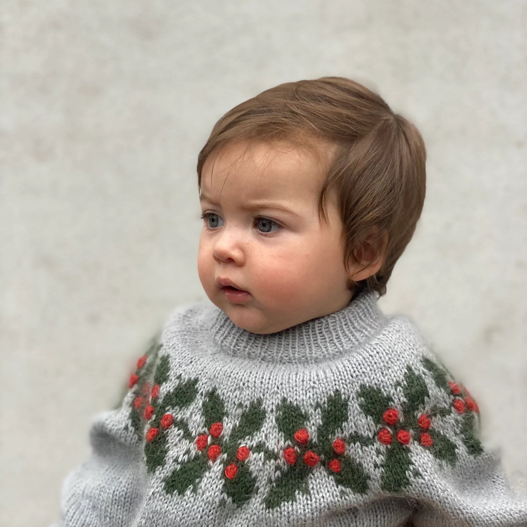 Holly Sweater- Jultröja - Knitting for Olive - garnkit