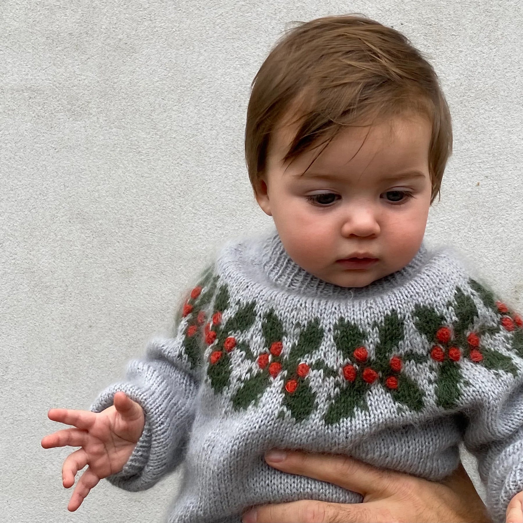 Holly Sweater- Jultröja - Knitting for Olive - garnkit