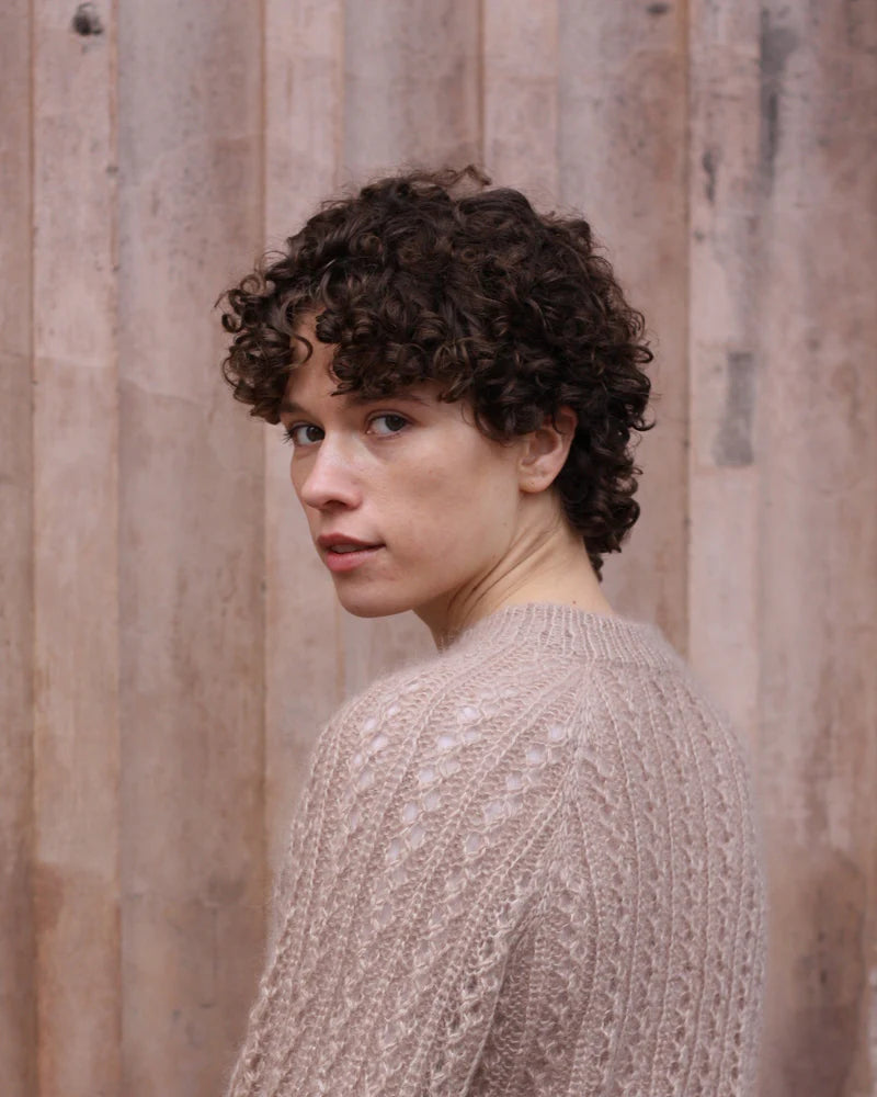 Vaffelsweater - Knitting for Olive