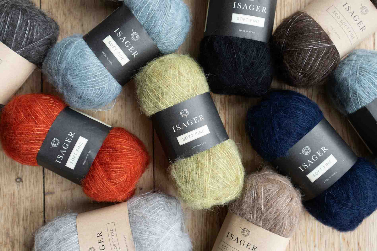 Isager Silk Mohair E0