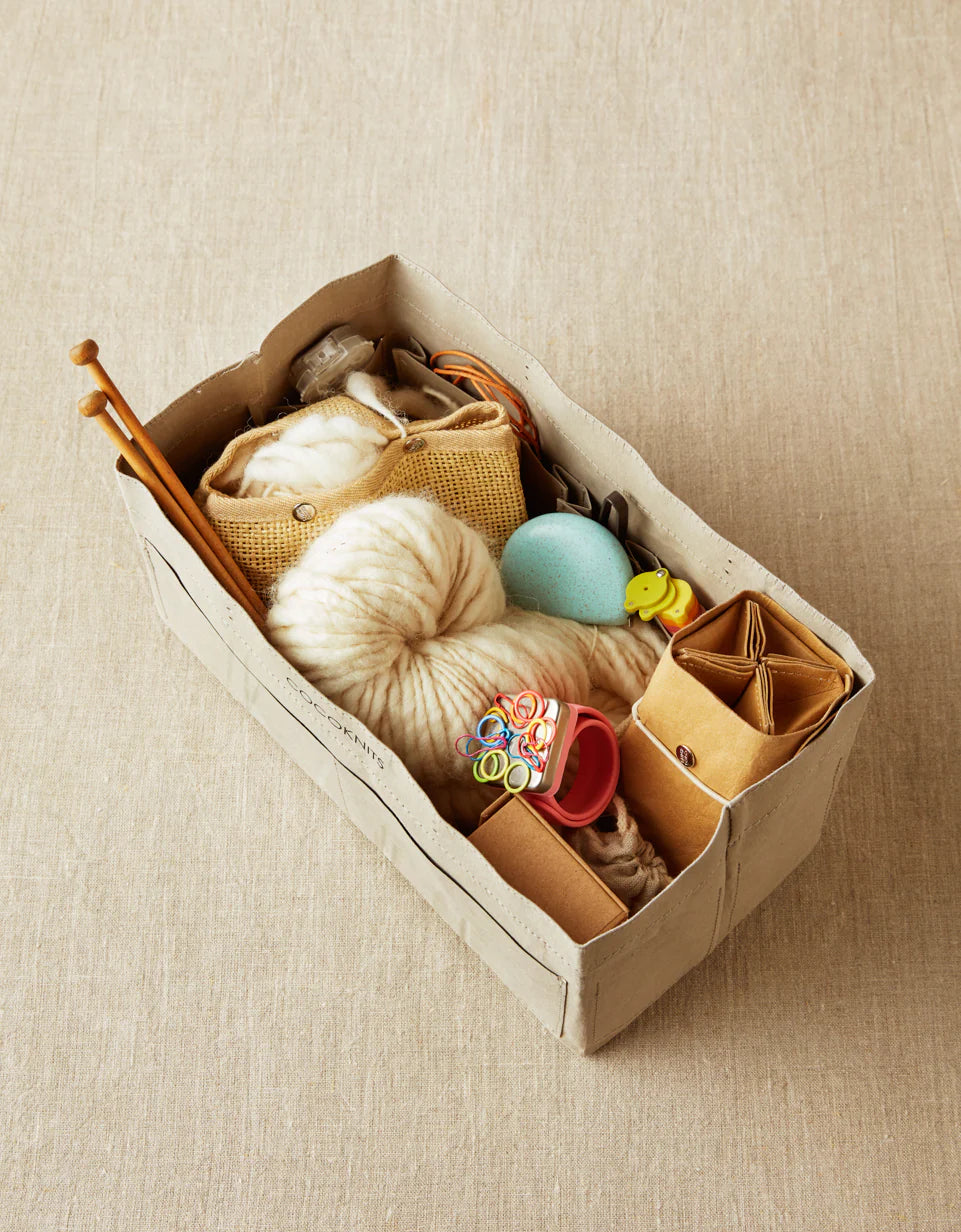 Caddy - knitting bag