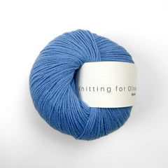 Poppy Blue / Valmueblå - Merino