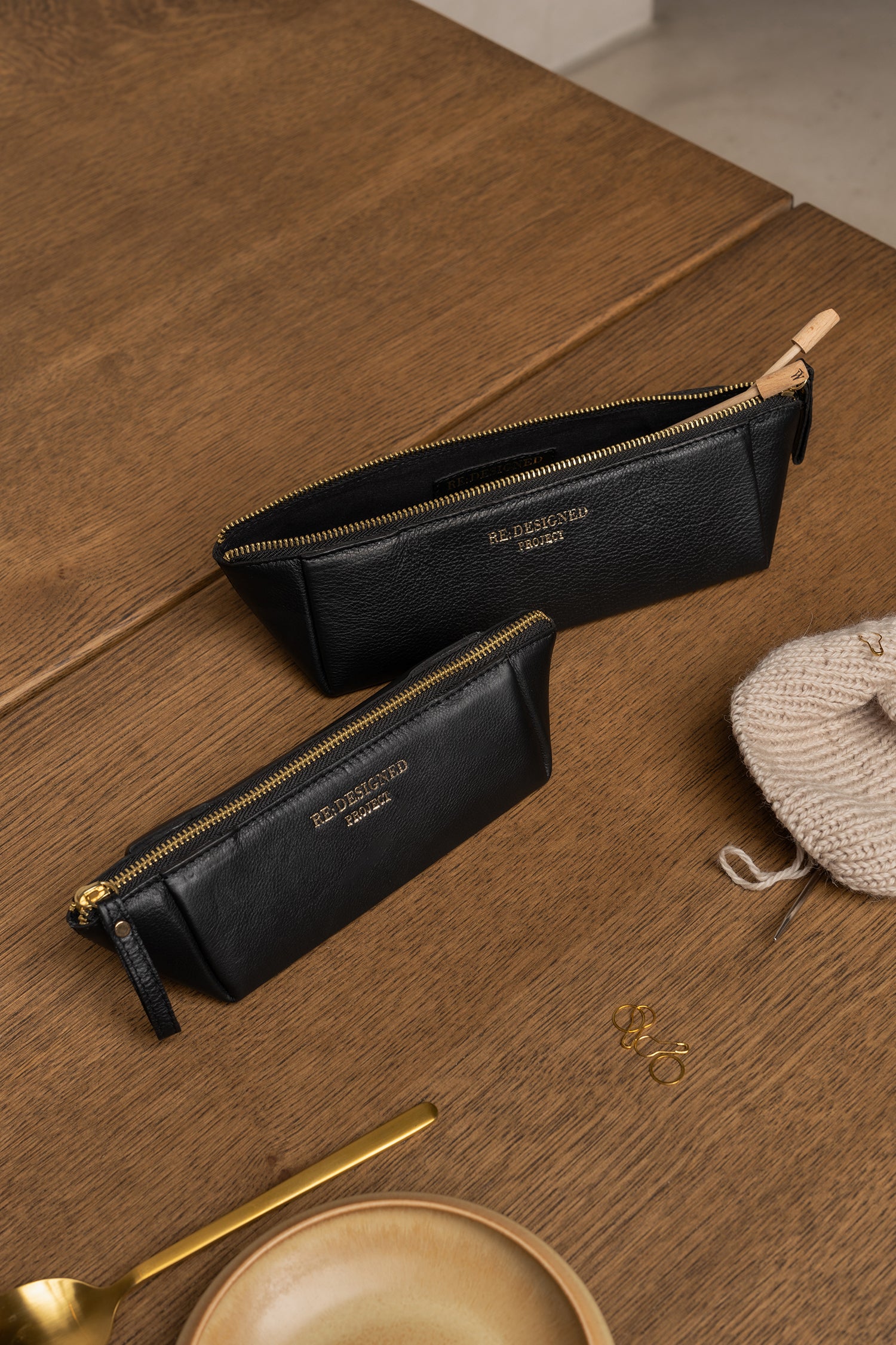 Redesigned Project 11 - walnut/gold