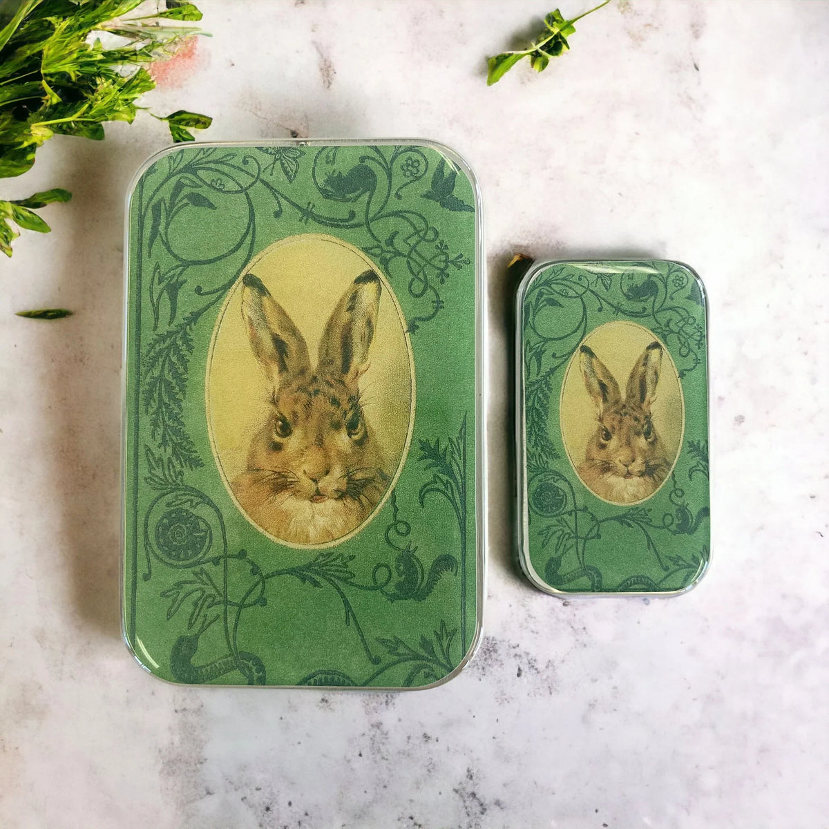 BUNNY NOTIONS TIN - Purple Box
