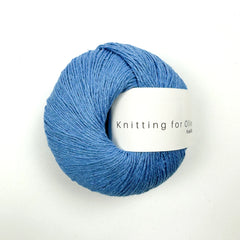 Poppy Blue / Valmueblå - Pure Silk
