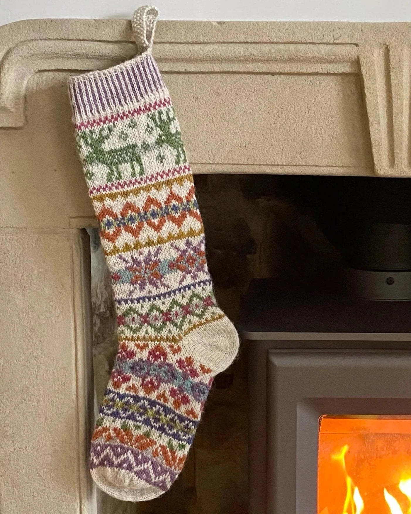 Reindeer Christmas Stocking Kit