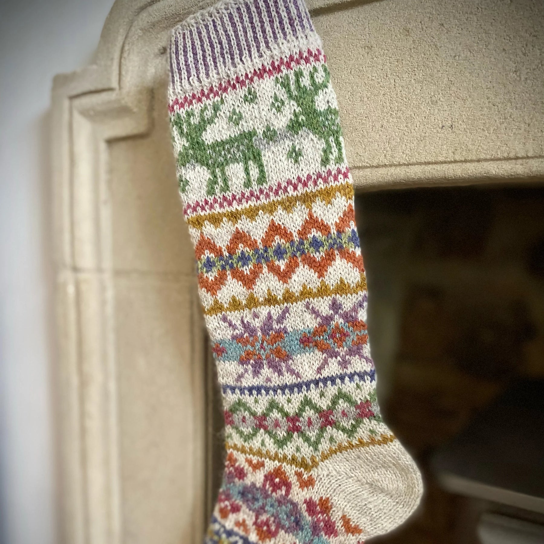 Reindeer Christmas Stocking Kit