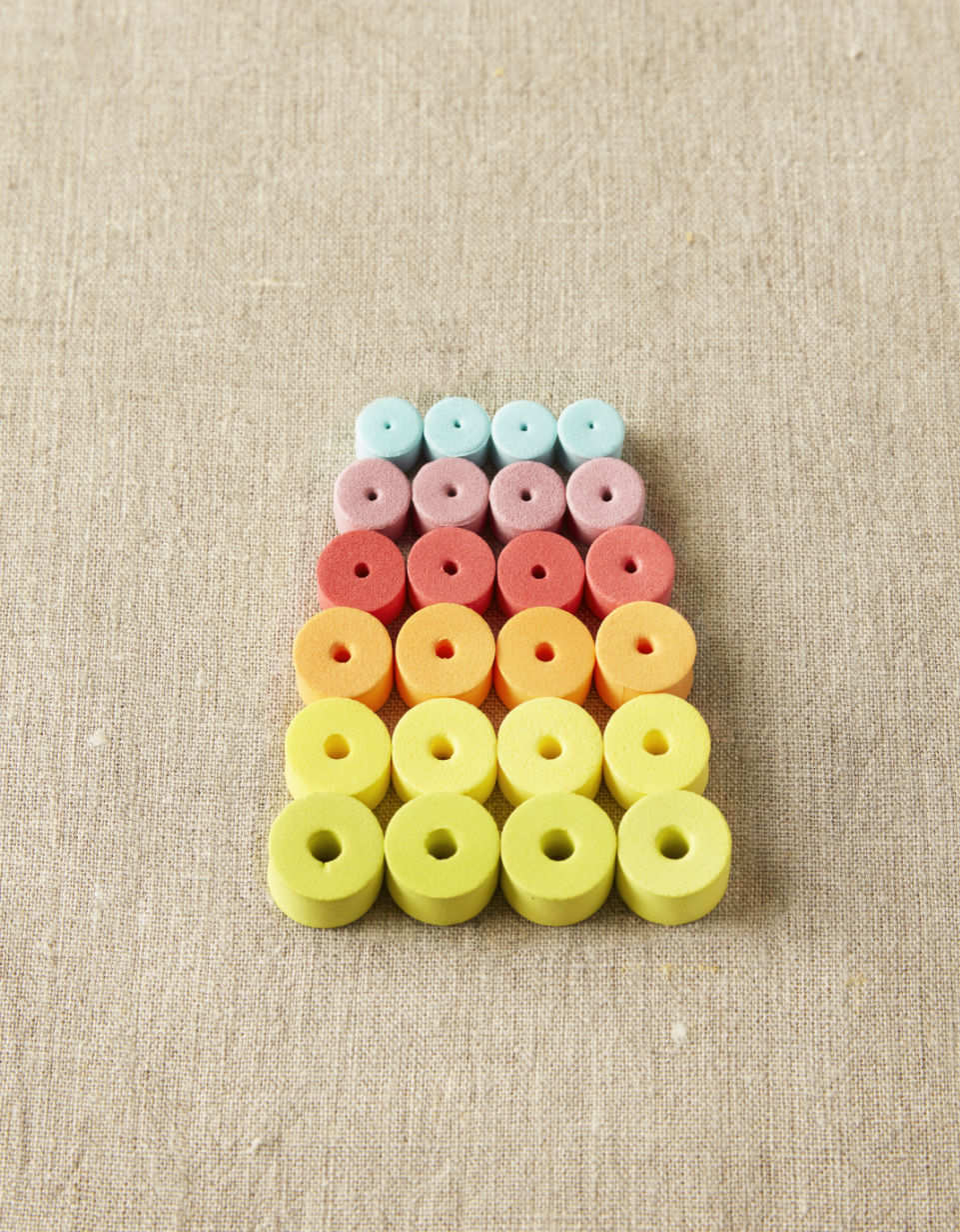 Cocoknits Colorful stitch stoppers/Mask stop - colorful
