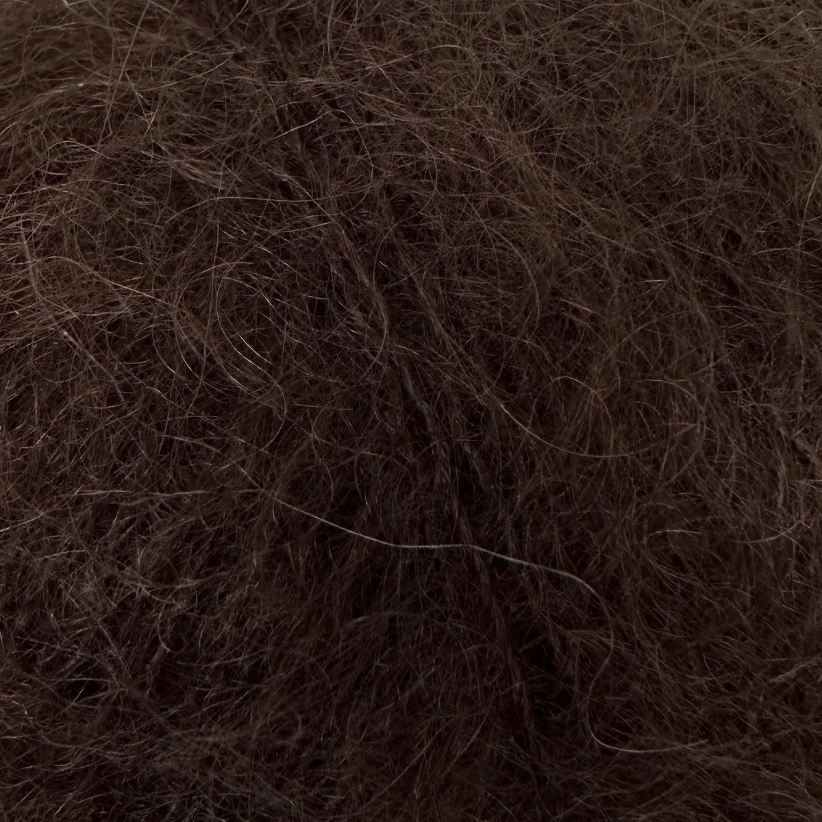Chocolate/ Chokolade - Soft Silk Mohair