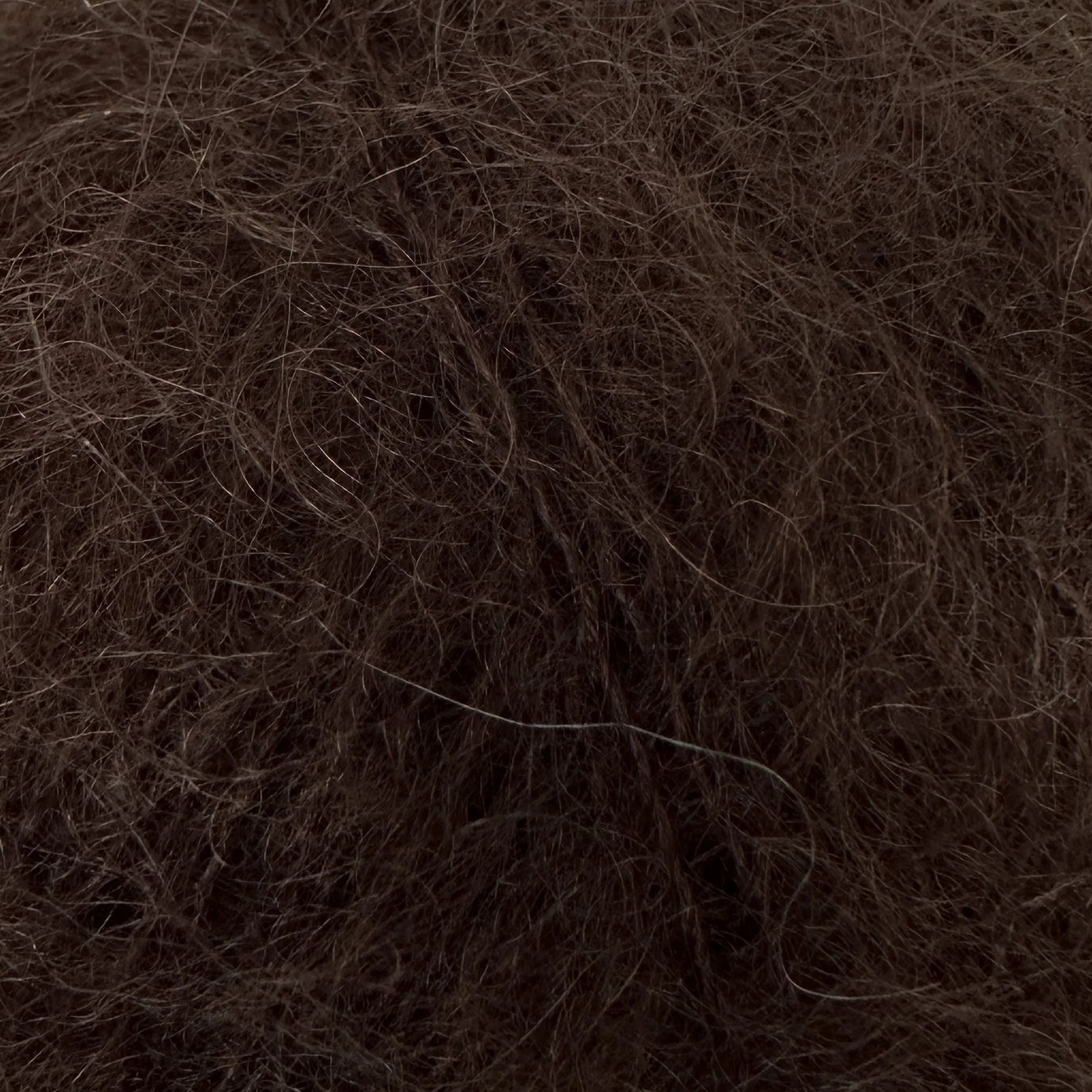 Chocolate/ Chokolade - Soft Silk Mohair
