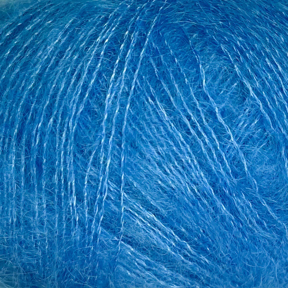 Poppy Blue / Poppy Blue - Soft Silk Mohair