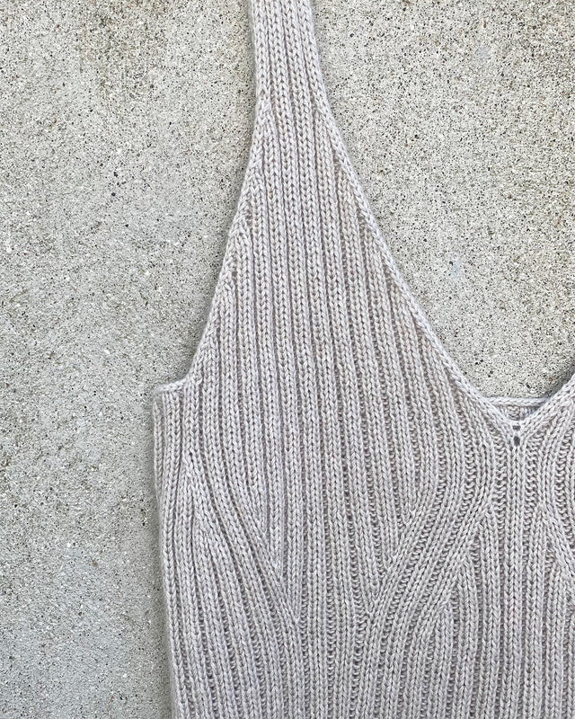 Y- top (Pure Silk) - Knitting for Olive