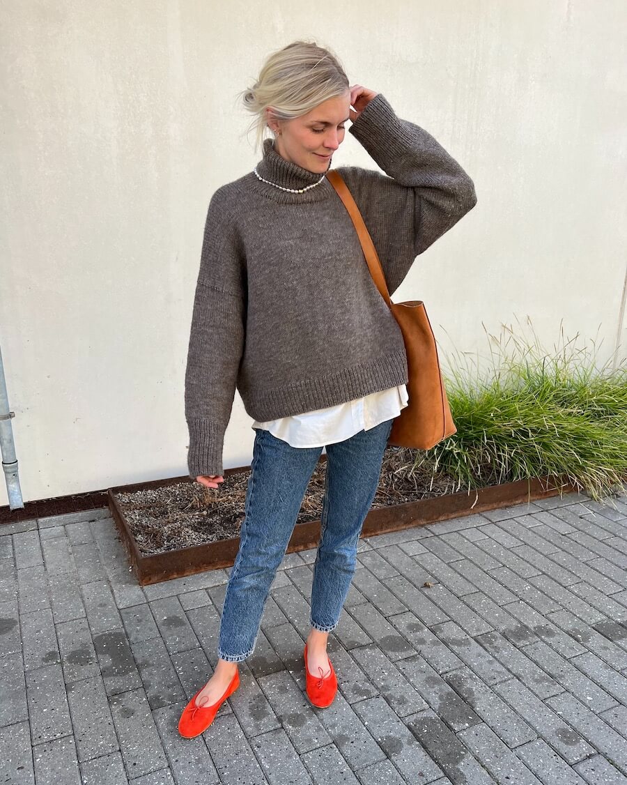 Chestnut Sweater - PetiteKnit