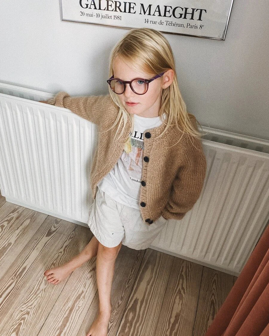 Novice Cardigan Junior – Chunky Edition - PetiteKnit