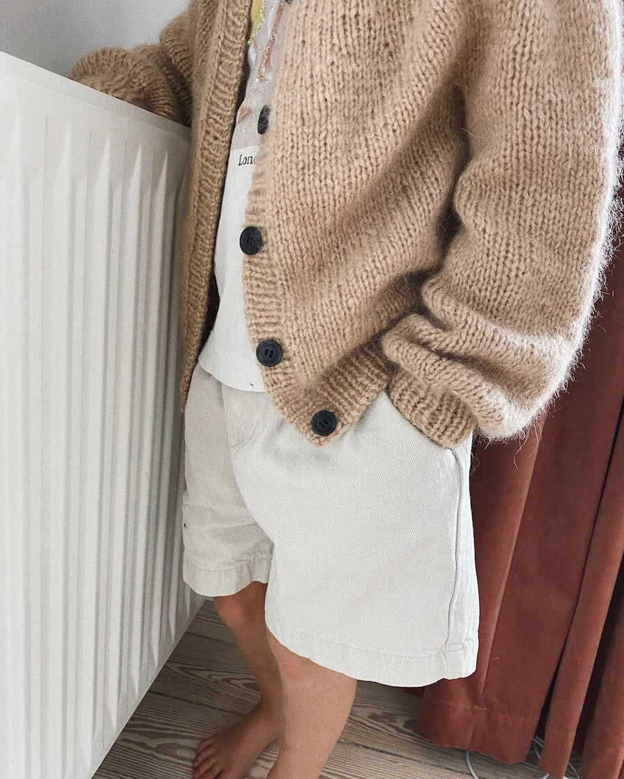 Novice Cardigan Junior – Chunky Edition - PetiteKnit