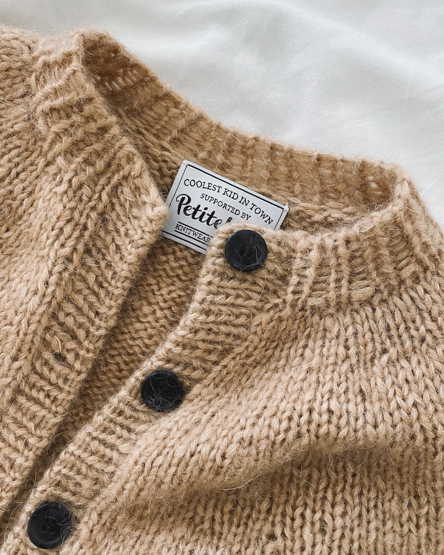 Novice Cardigan Junior – Chunky Edition - PetiteKnit