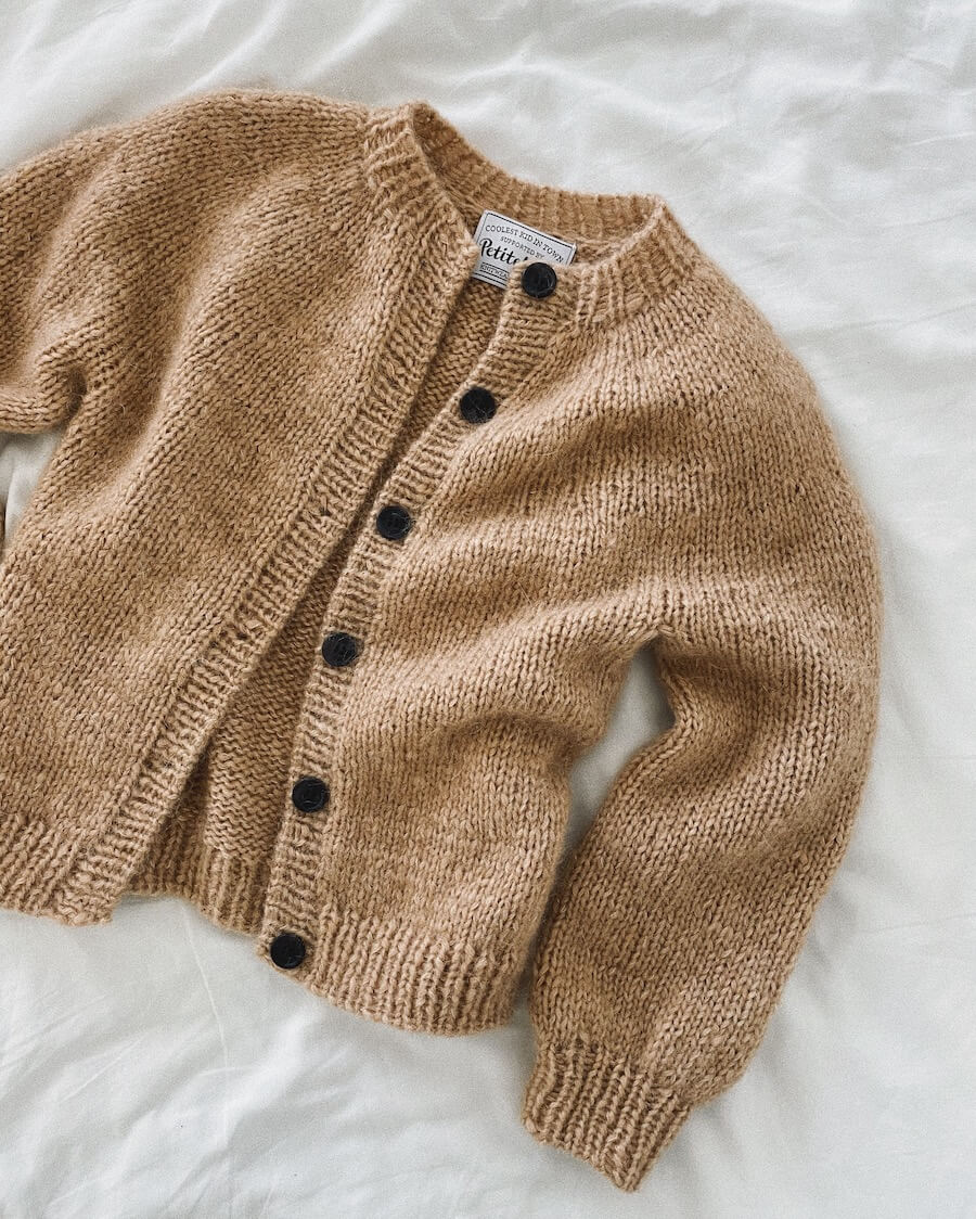 Novice Cardigan Junior – Chunky Edition - PetiteKnit