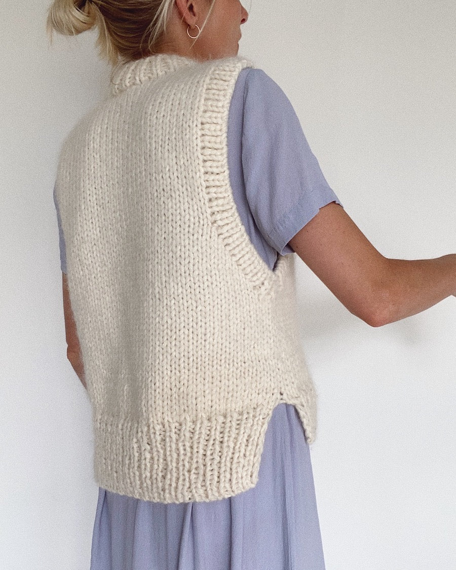 Holiday Slipover- Petite Knit