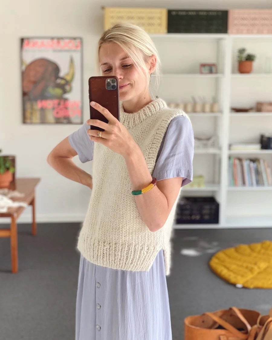 Holiday Slipover- Petite Knit