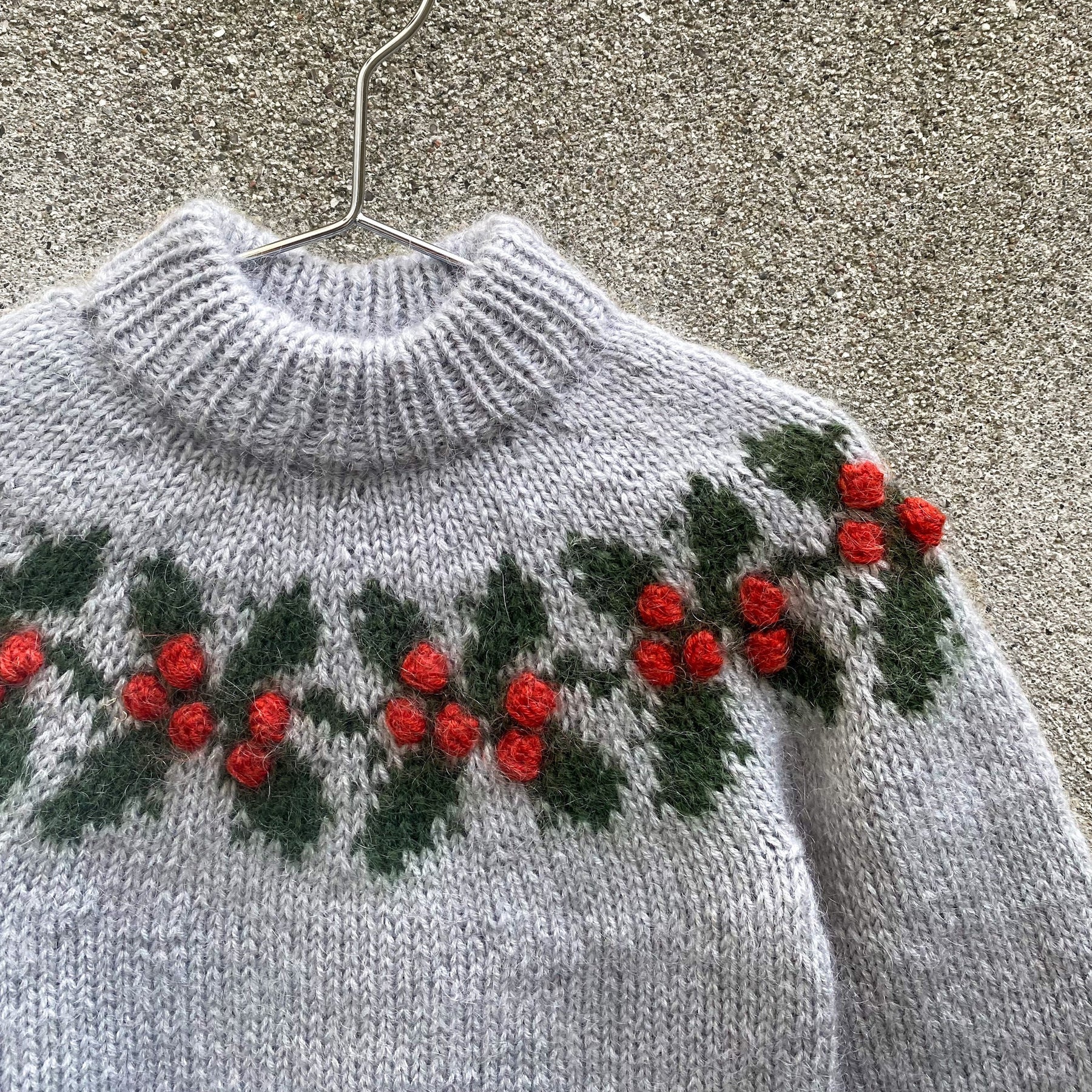 Holly Sweater- Jultröja - Knitting for Olive - garnkit