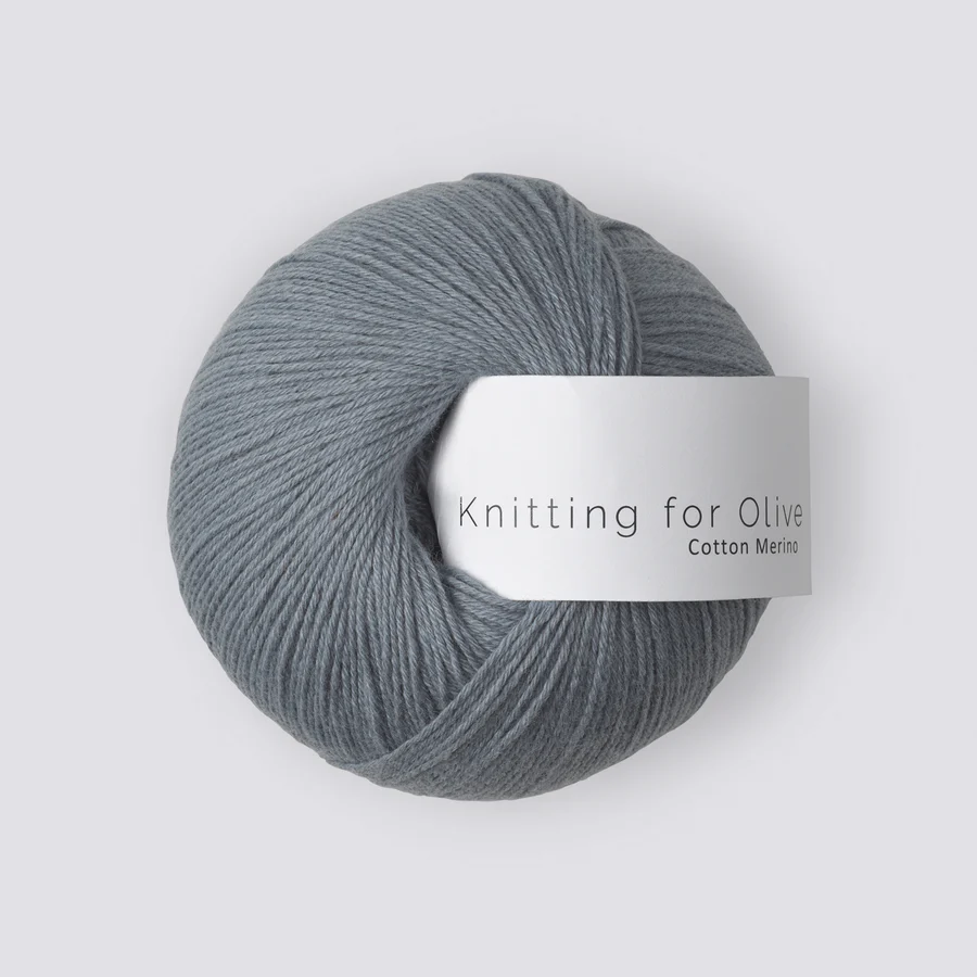 Cotton Merino - ELEPHANT BLUE