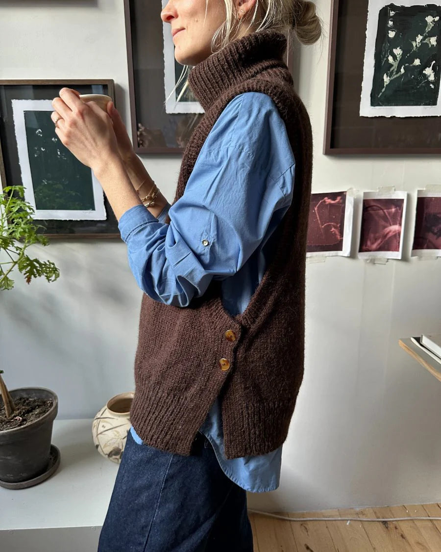 Lulu Slipover- Chunky Edition - PetiteKnit