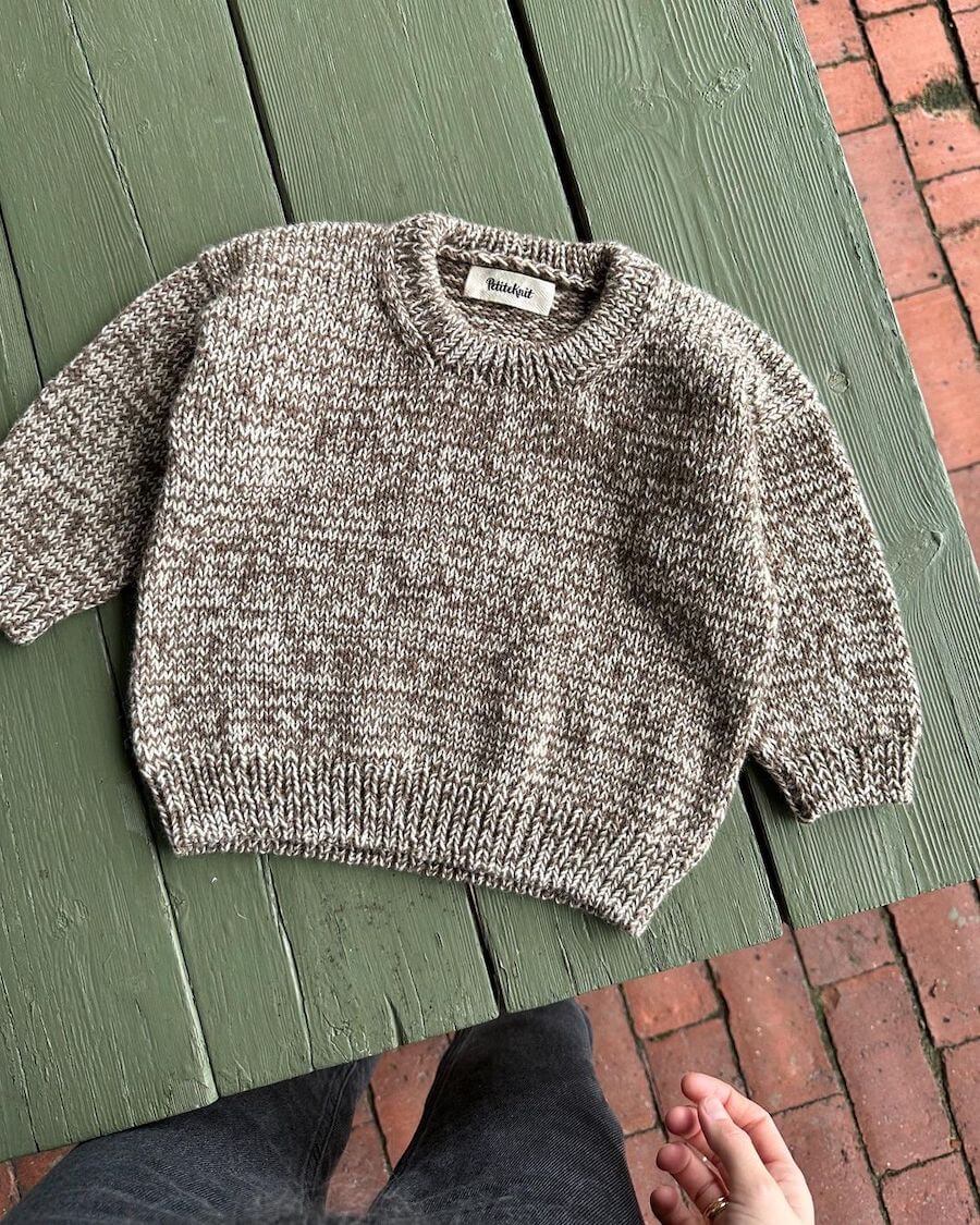 Melange Sweater - PetiteKnit