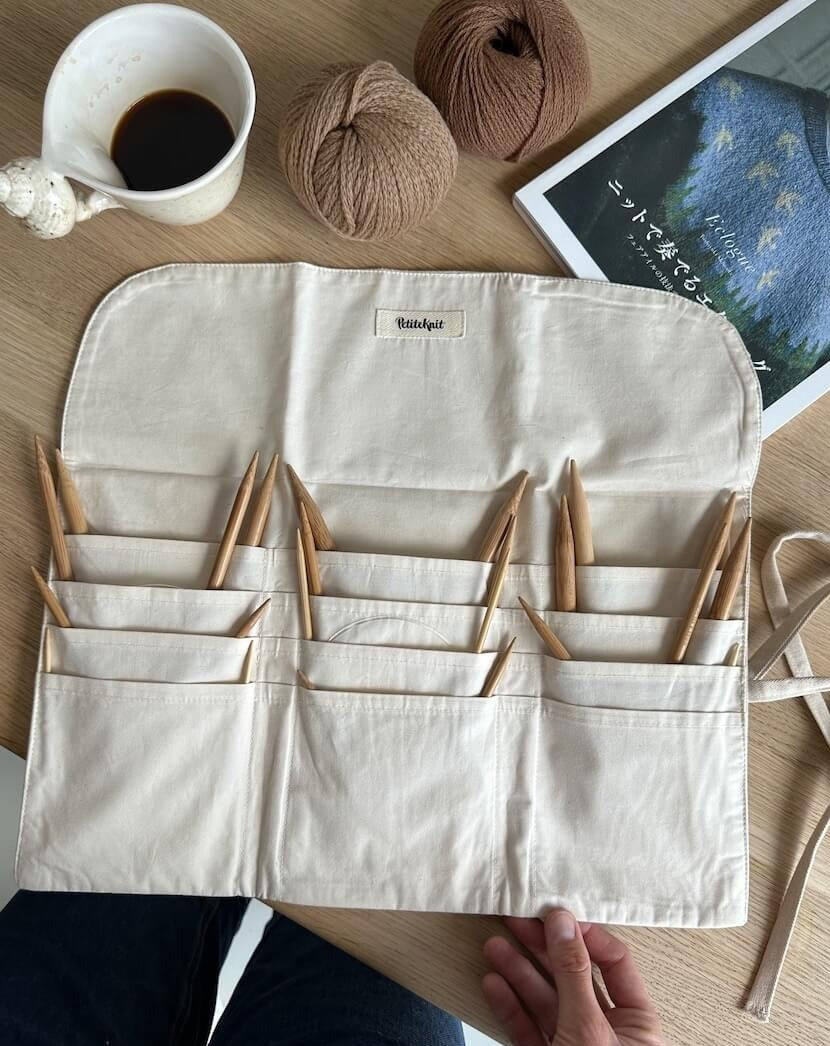 Knitter's Needle Case för rundstickor - PetiteKnit