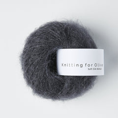 Slate Gray / Skifergrå - Soft Silk Mohair