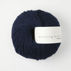 Navy Blue / Marineblå - Heavy Merino